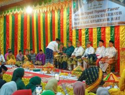 Tepuk Tepung Tawar 3 Paslon Gubernur dan Wakil Gubernur, Ini Harapan Pj Gubri Rahman Hadi