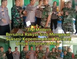 Kapolsek seputih Surabaya beri kejutan dalam peringatan HUT TNI KE -79