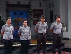 Kepala Rutan Pekanbaru Tegaskan Larangan Judi Pada Apel Pagi Kepada Seluruh Petugas