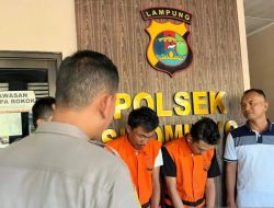 Polisi tangkap dua pelaku pencuri toko di Lampung Selatan