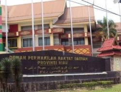 Paripurna Usulan Pimpinan DPRD Riau Digesa