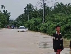 Sempat Putus Akibat Banjir, Kini Sudah Normal,Jalur Lintas Sumbar – Riau di Pangkalan