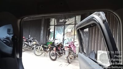 Perjudian 303 infiniti Puput parit tiga Jebus beroperasi lagi