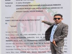 Diduga Cederai Presisi Polri, Afriadi Andika, SH., MH Melalui Irwasda dan Propam Minta Kapolda Sumbar Segera Sikapi Surat Law Firm YK dan Partner