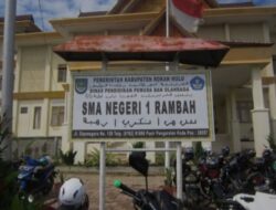 Kepala Sekolah SMA Negeri 1 Rambah, Kabupaten Rokan Hulu,Riau, Diduga Terlibat Praktek KKN Terkait Pengelolaan Anggaran Dana BOS Tahun 2024 03 Mei 2025