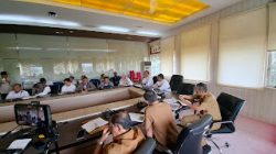 Bupati Pelalawan H.Zukri Bahas Penanganan Banjir Sungai Kampar Bersama BWS Sumatera III.